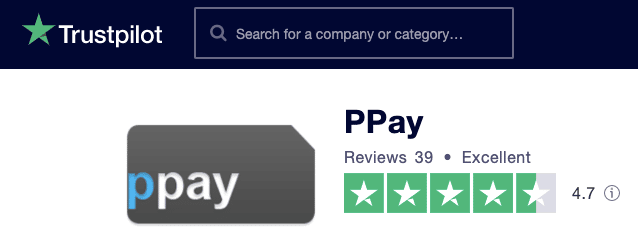 PPay.ro Customer's Reviews on Trustpilot